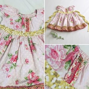 Matilda Jane Platinum Rose Peasant Dress